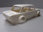 Preview: BRM Simc Rally m. eckigen Scheinwerfern Karosseriebausatz-white kit