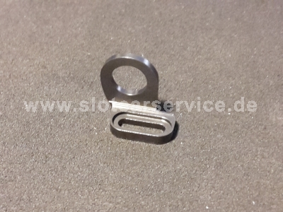 Motorgegenhalter für Long-Can Motor - geschlossene Version (CNC)