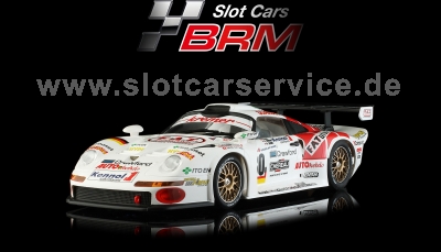 BRM Slotcar 1:24 P GT1 No.30 - neue Fahrwerkstechnik