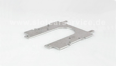 Karosserieträgergrundplatte Subframe S24 U-Plate 61mm Alu