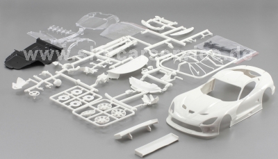 Scaleauto Viper GTS-R Karosserie Bausatz - White Kit
