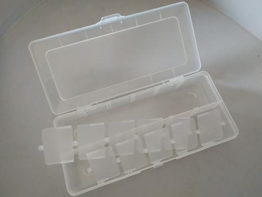 Preview: MB Slot Teilebox 26 x 11,5 x 4,35cm mit variabler Fächereinteilung (1)