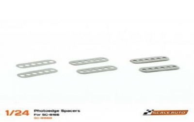 Leitkielhalter-Montagedistanzen 1:24 Aluminium f.Slotcar-Chassis GT3 (6)