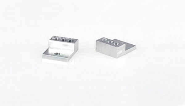 Achsträger vorne small 4,0mm für SUPER 32- Aluminium (2)