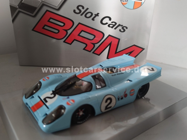 BRM Slotcar 1:24 P 917K #2 - Neue Technik/Fahrwerksausführung (1)