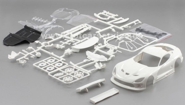 Scaleauto Viper GTS-R Karosserie Bausatz - White Kit