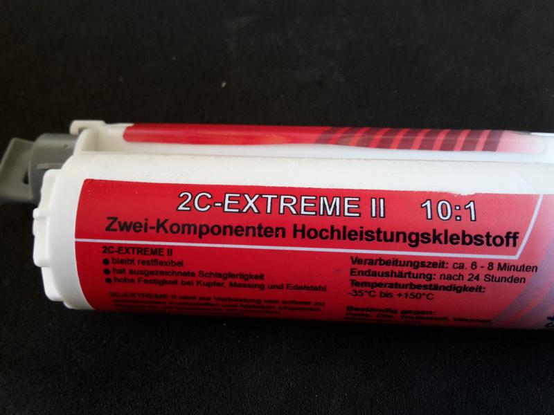 2C-EXTREME II 10:1 50g Kartusche + 5x Mischdüse 1:10