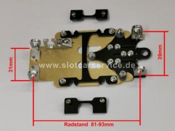 SlimLine Fahrwerk Kit, Radstand 81-93 (1)